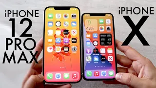 iPhone 12 Pro Max Vs iPhone X! (Comparison) (Review)