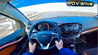 2021 LADA Vesta Cross (1.8 MT) POV Test Drive