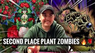 EDISON FORMAT PLANT ZOMBIE DECK PROFILE 🌹- Second Place PS5 Tournament (Edison format Yu-Gi-Oh!)