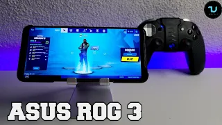 ASUS Rog 3 Gaming test/PUBG/Fortnite/Free Fire!  Snapdragon 865+ Ultra Max graphics 30-60FPS update