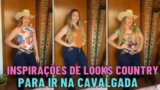 Inspirações Look de Moda Country Cavalgada Encontro de Cavaleiros PARA QUANDO VC NÃO SABE O QUE USAR