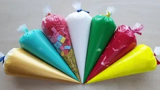 Satisfying Slime Video - Making Slime with Piping Bags #3