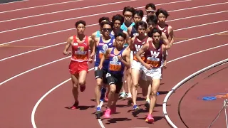 決勝 2部1部 男子1500m 関東インカレ陸上2024