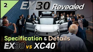 29. New EX30 revealed. (Details and Specifications, Notable reviews and Comparison with XC40)