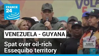 Venezuela to vote on oil-rich region controlled by Guyana • FRANCE 24 English