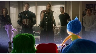 Inside Out Emotional Reaction to Avengers: Age of Ultron Trailer