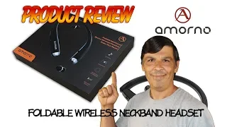 AMORNO Foldable Wireless Bluetooth Headphones Review