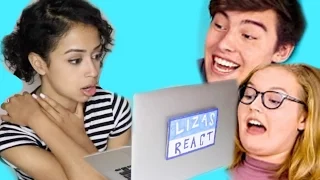 LIZA REACTS TO TEENS REACT TO LIZA KOSHY!