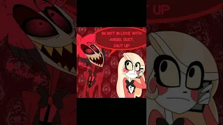 Who Does Alastor Has A Secret Crush On ( Hazbin Hotel Comic Dub ) ( #shorts  )