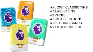 opening the Panini adrenalyn XL 2024 classic tins!