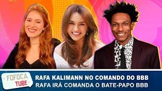 Rafa Kalimann vai comandar o 'Bate-Papo BBB', e Ana Clara assume 'A Eliminação'
