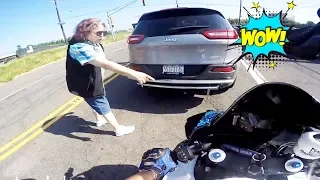 Crazy, Angry People vs Bikers 2018 || Motorcycles Road Rage Compilation 2018 [EP. #242 ]