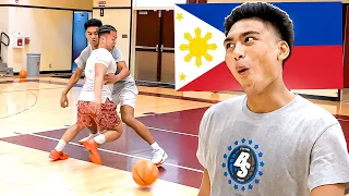 1v1 Against Philippines National Basketball Player, Jacob Bayla!