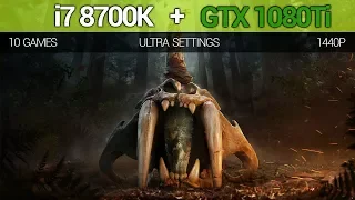 i7 8700K GTX 1080 Ti Gaming Test