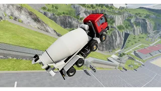 Epic High Speed Jump #2   BeamNG Drive