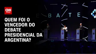 Coppolla e Cardozo debatem quem foi o vencedor do debate presidencial argentino | O GRANDE DEBATE