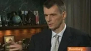 Prokhorov Favors Technology in Diversification Strategy