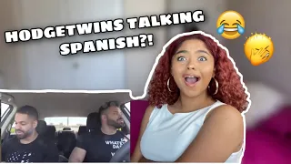 Learning SPANISH & Talking about Mexicans( WIVES ) with The Hodgetwins | REACTION!!