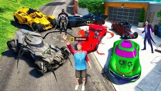 Ich KLAUE alle SUPER-SCHURKEN AUTOS in GTA 5 RP!