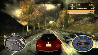 Need For Speed Most Wanted - vs Razor + Persecución