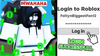 I HACKED Into My FANS ACCOUNT And Can't BELIEVE What I Saw.. (Roblox Bedwars)