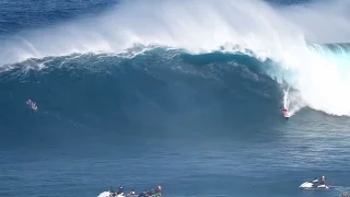 Big Wave Surfing at Jaws Peahi in Maui Hawaii