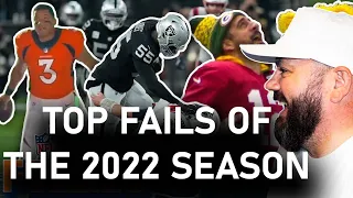 NFL Top FAILS of the 2022 Season REACTION | OFFICE BLOKES REACT!!