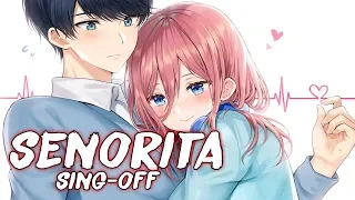 「Nightcore」→ Señorita ✗ bad guy ✗ Kill This Love ✗ Boy With Luv (Switching Vocals)