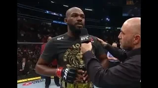 UFC 239: Jon Jones & Thiago Santos Octagon Interview