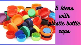 5 Awesome Ideas With Plastic Bottle Caps||DIY ||Craft @Dreamtobestcraft