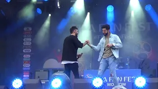 Elman feat Самвел Варданян(#FIFAFanFest,Воробьёвые Горы,26.6.18)