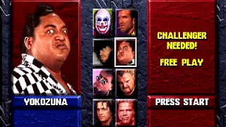 WWF WrestleMania (Arcade) IC Title Playthrough as Doink