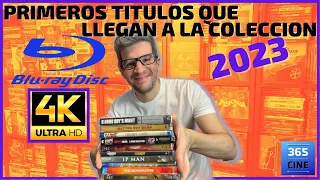 Primeras novedades 4K Ultra HD, Blu-ray y Steelbooks que llegan a la colección en 2023!!