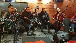 The Hu perform Yuve Yuve Yu on BBC Radio 4 Loose Ends