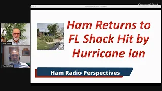 Ham Radio Operator Returns to FL Shack Hit by Hurricane Ian