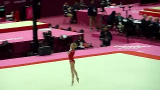 Ksenia Afanasyeva FX - 2012 Olympics qual