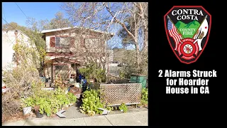 2-Alarm Fire Audio in Collyer's Mansion Type Home 9/16/2021 [California]