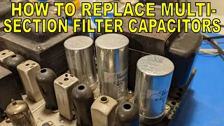 How To Replace Multi-Section Filter Capacitors