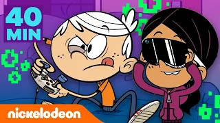 منزل لاود | لحظات لعبة الفيديو في منزل لاود والواقع المعزز لمدة 45 دقيقة | Nickelodeon Arabia