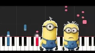 Despicable Me 3 - Freedom (Pharrell Williams)(Piano Tutorial Instrumental)