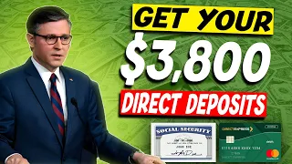 House Alerts Seniors! Get Your $3,800 Direct Deposits ASAP Social Security SSI SSDI VA Seniors