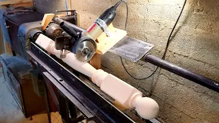 A COPIER MADE OF A GRINDER AND A LATHE. Homemade copier for a lathe with your own hands