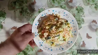 Очень вкусный салат из корейской моркови.