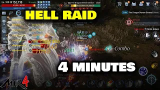 Hell Raid in 4 Minutes - MIR4