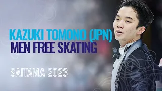 Kazuki TOMONO (JPN) | Men Free Skating | Saitama 2023 | #WorldFigure