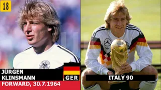 Jürgen Klinsmann - Germany Squad Italy 90 RS3