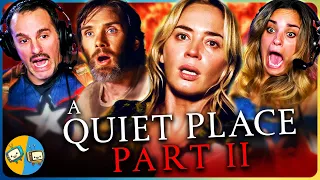 A QUIET PLACE PART II (2020) Movie Reaction! | First Time Watch! | Emily Blunt | Cillian Murphy