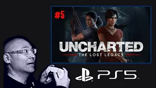 🇰🇿 Поездка на слоне Uncharted : The Lost Legacy PS5 4K 60fps🎮QazLetsPlay обзор игр , прохождение игр