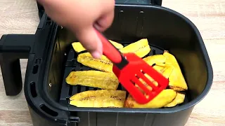 Platano maduro frito sin aceite Como Prepararlo @LACHEFNAYELI