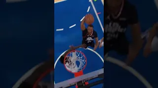 Norman Powell INSANE poster dunk! 🤯🤩#shorts #espn #nba